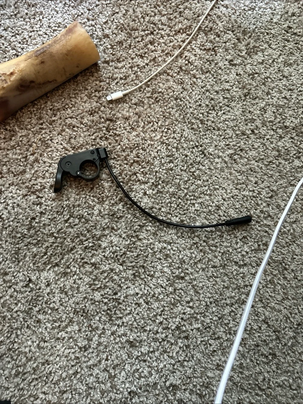Black Bicycle Brake Lever with Long Cable